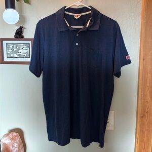 Homage Men's Navy Polo Shirt - Men’s Large - Great Condition